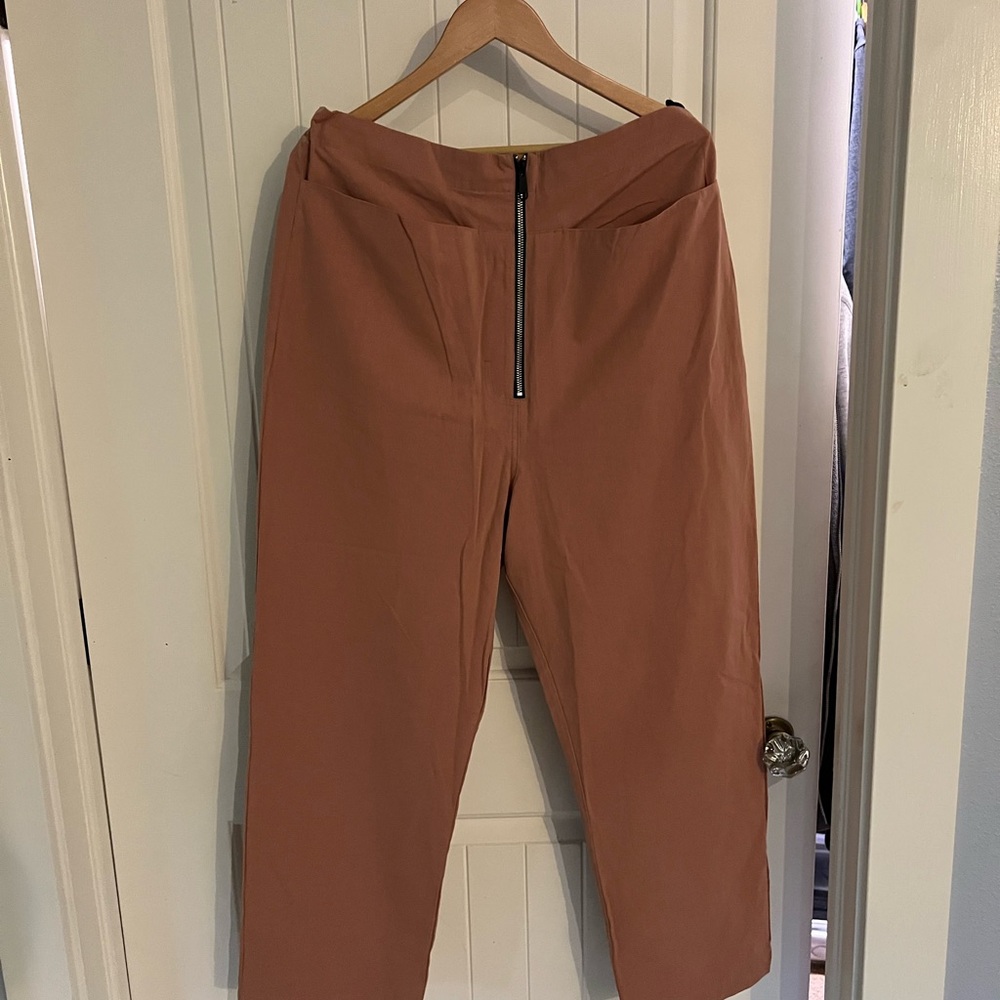 Women's muted pink pants